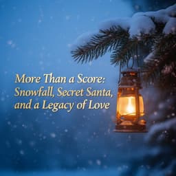 Cover art for More Than a Score: Snowfall, Secret Santa, and a Legacy of Love