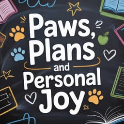 Cover art for Paws, Plans, and Personal Joy