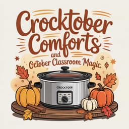 Cover art for Crocktober Comforts and October Classroom Magic